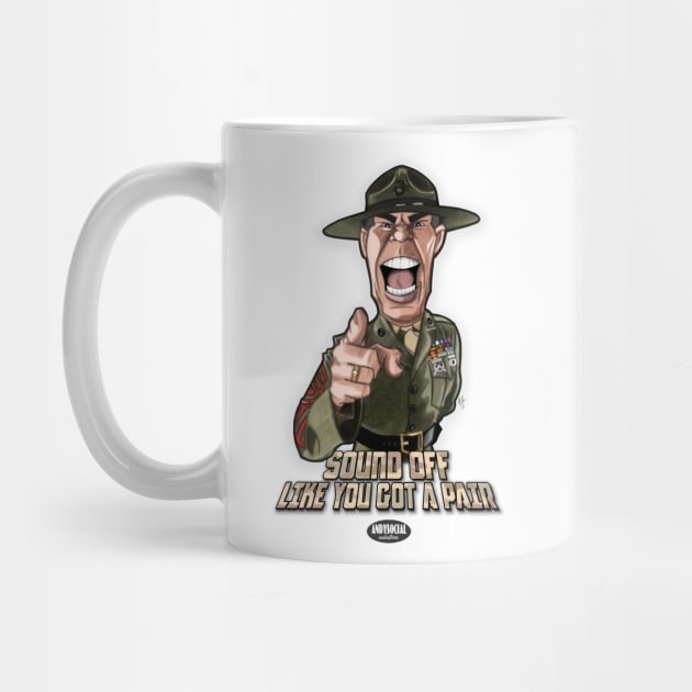 Gunnery Sergeant Hartman by AndysocialIndustries